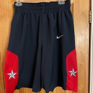 Nike Dri-fit mens USA Olympic basketball shorts from 2012 Olympics. Medium